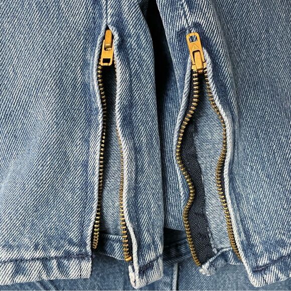 Vintage Guess Jeans High Waist Tapered Ankle Zip Mom Denim USA Made Size 30 | 10 - Picture 8 of 14